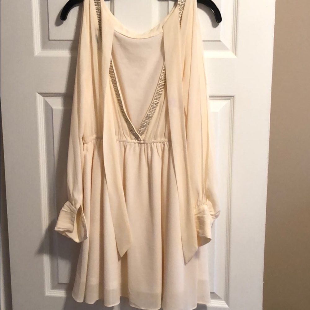 Cream dress